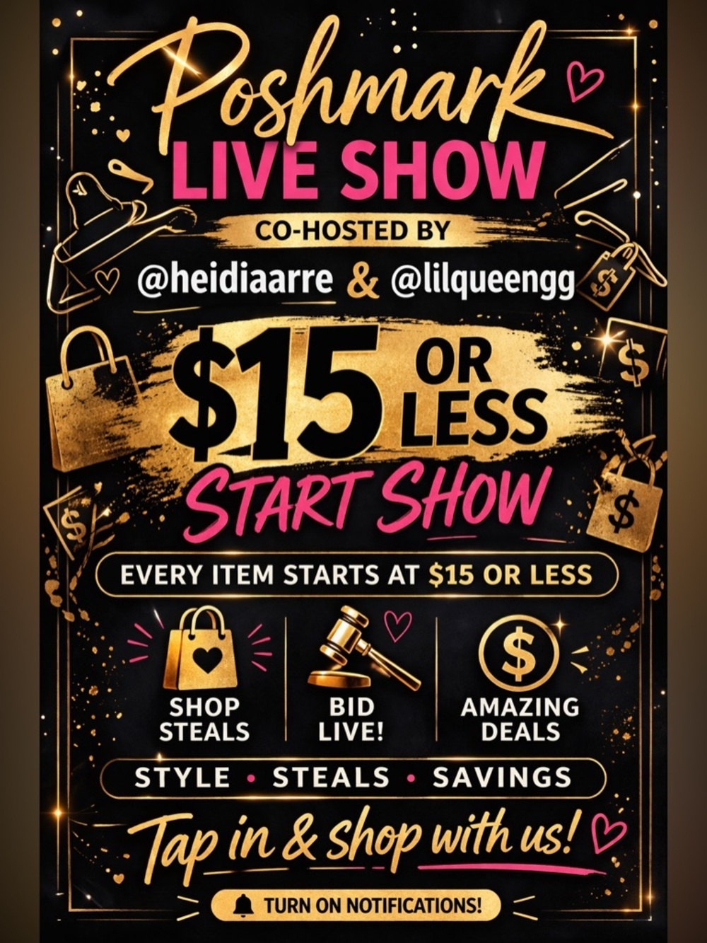 Heidi's Live Show Flyer - Picture 4 of 12
